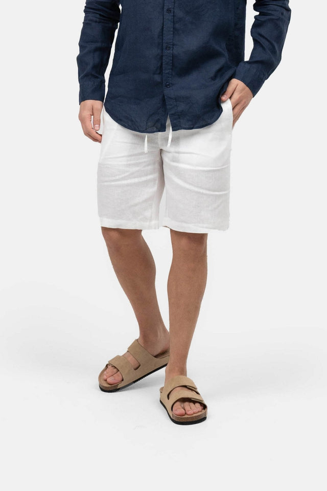 Hørshorts Hvid | Skagen-clothing.dk