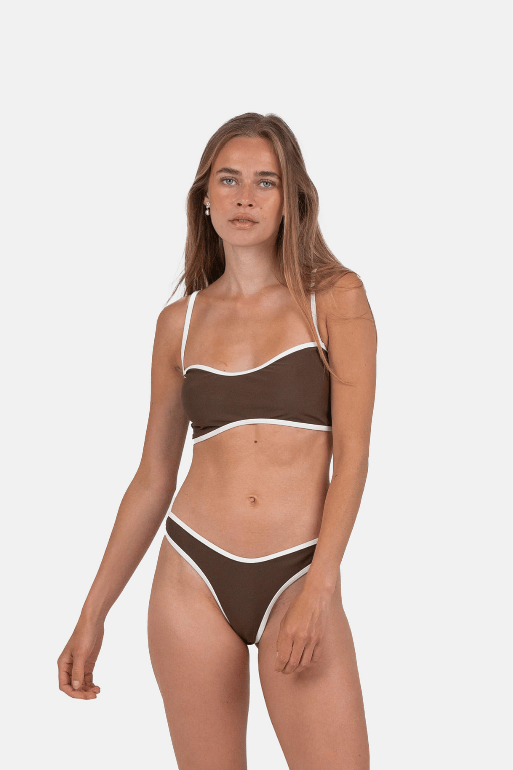 Bikini Top Brun |  Skagen-clothing.dk