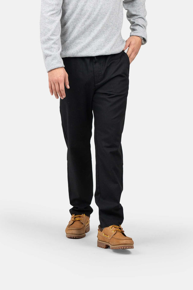 Heavyweight Linnebyxor Svart