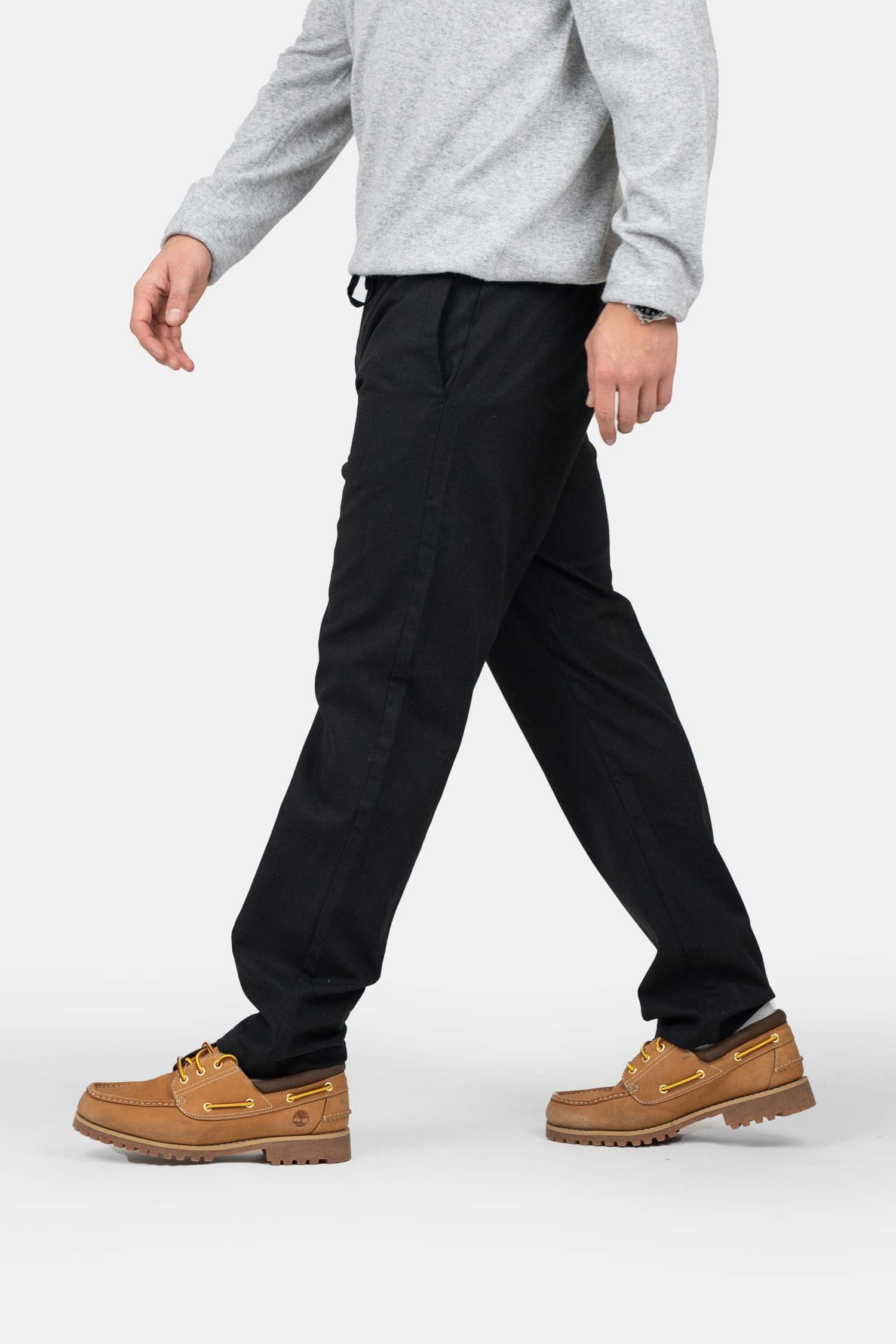 Heavyweight Linnebyxor Svart