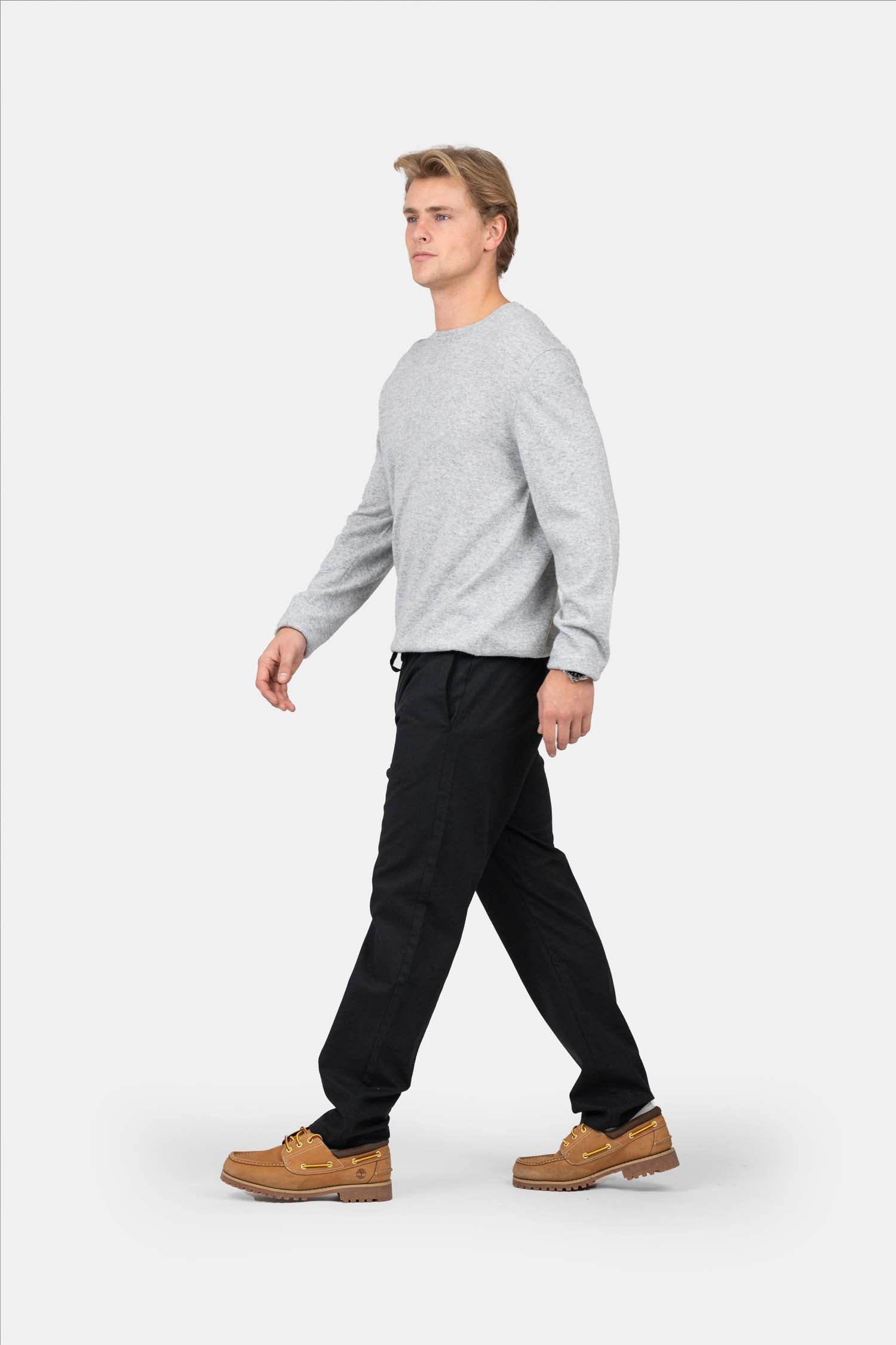 Heavyweight Linnebyxor Svart