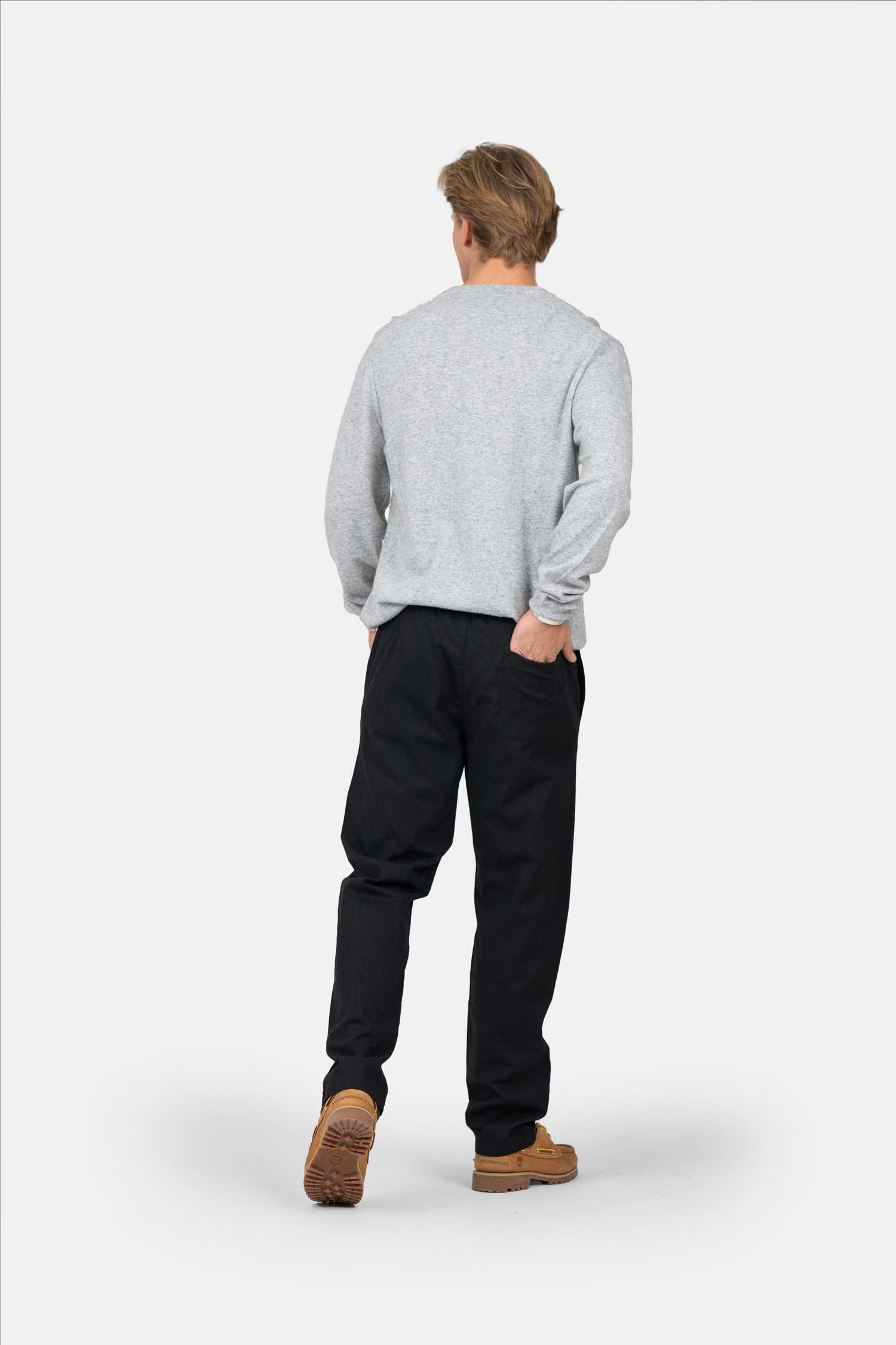 Heavyweight Linnebyxor Svart