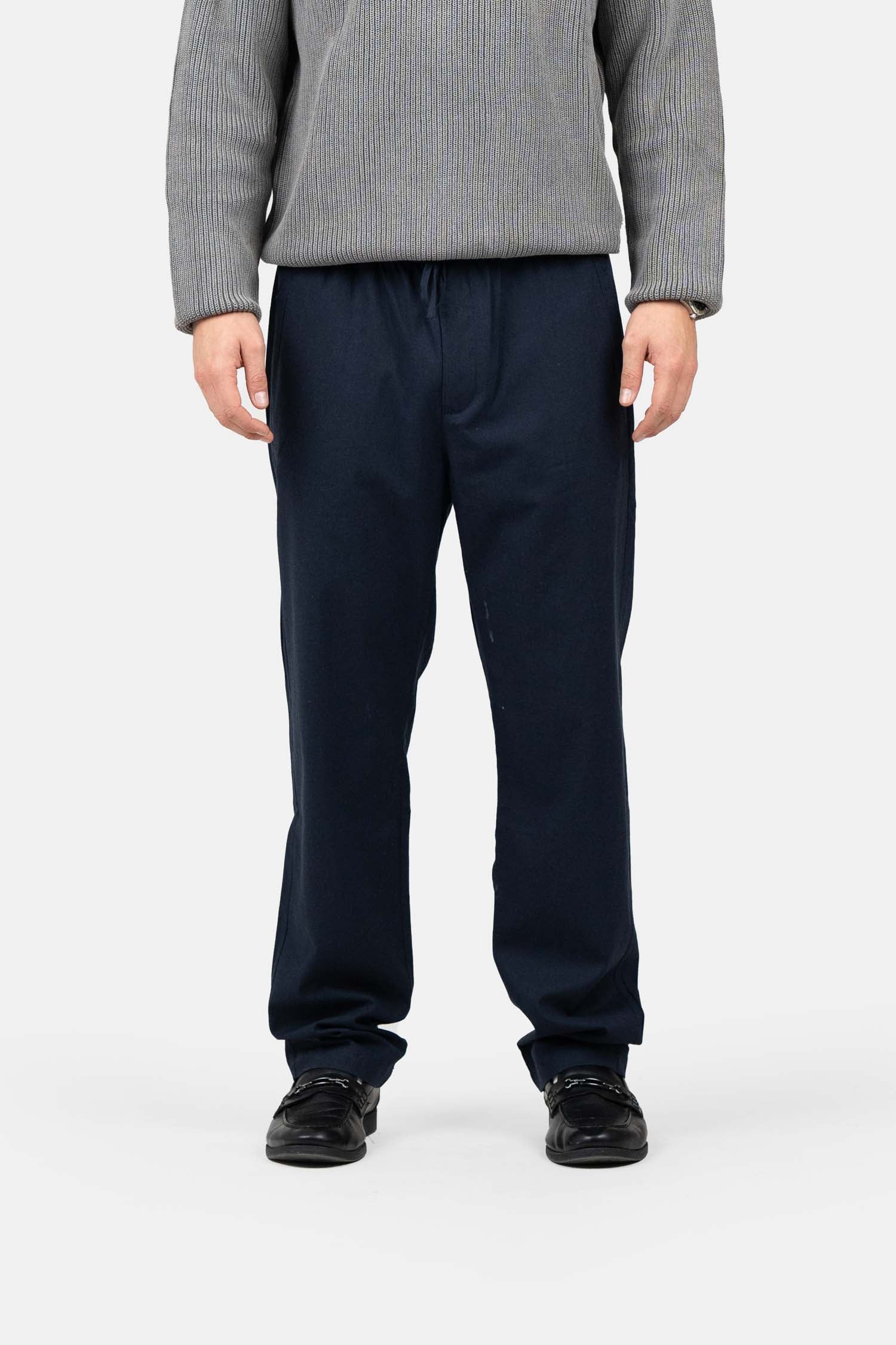 Heavyweight Linnebyxor Navy
