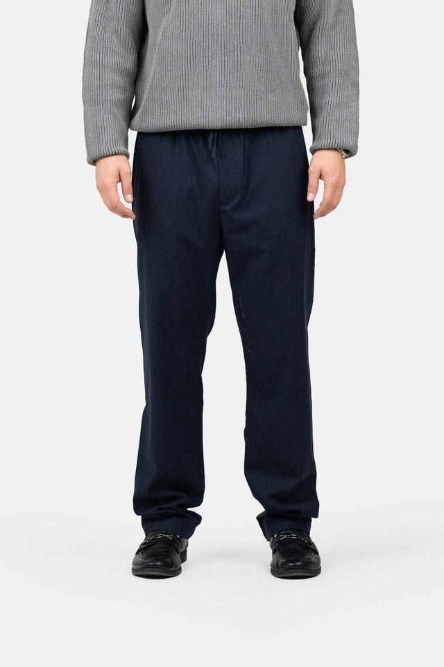 Heavyweight Linnebyxor Navy
