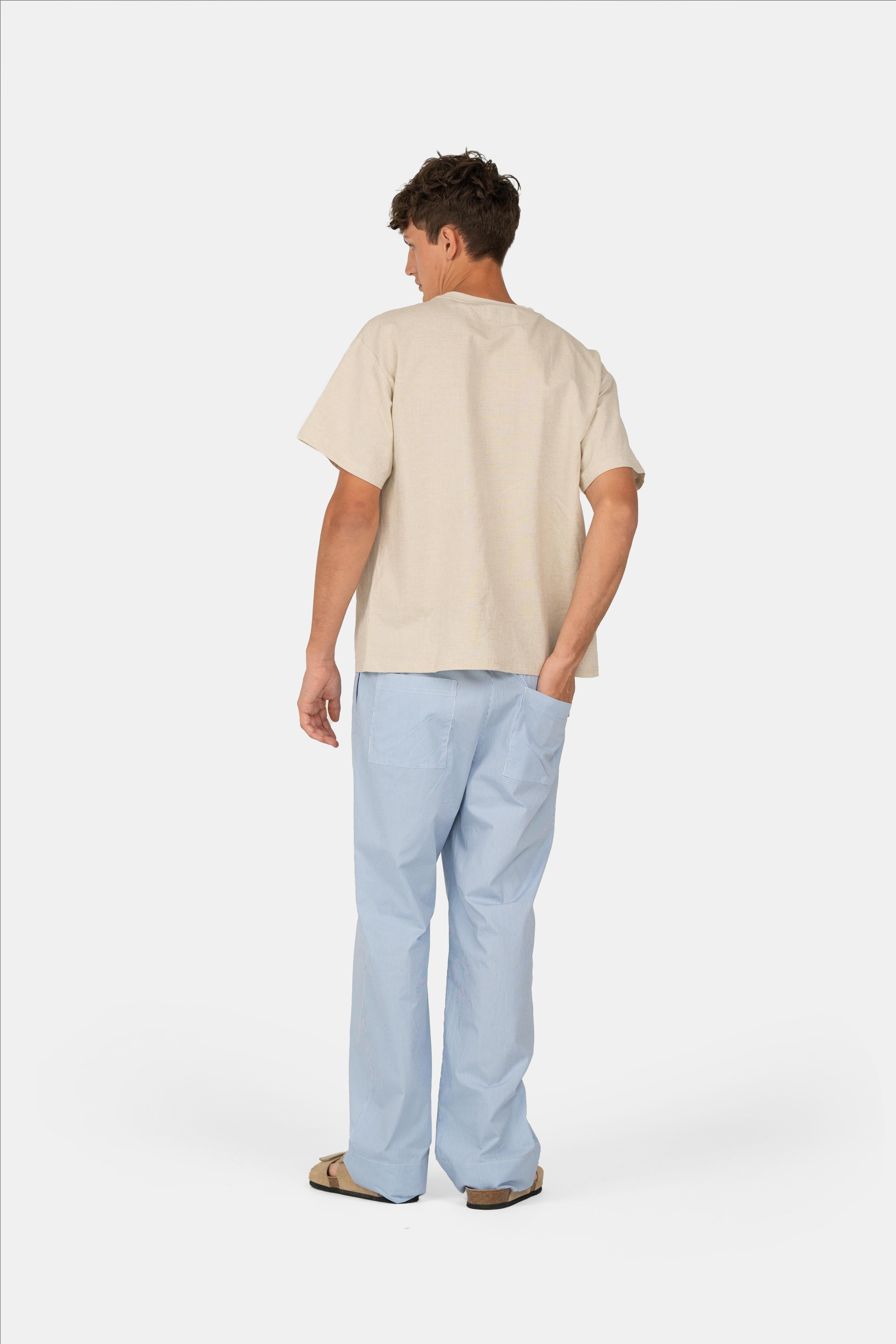 Pyjamas Pants Blå Randig