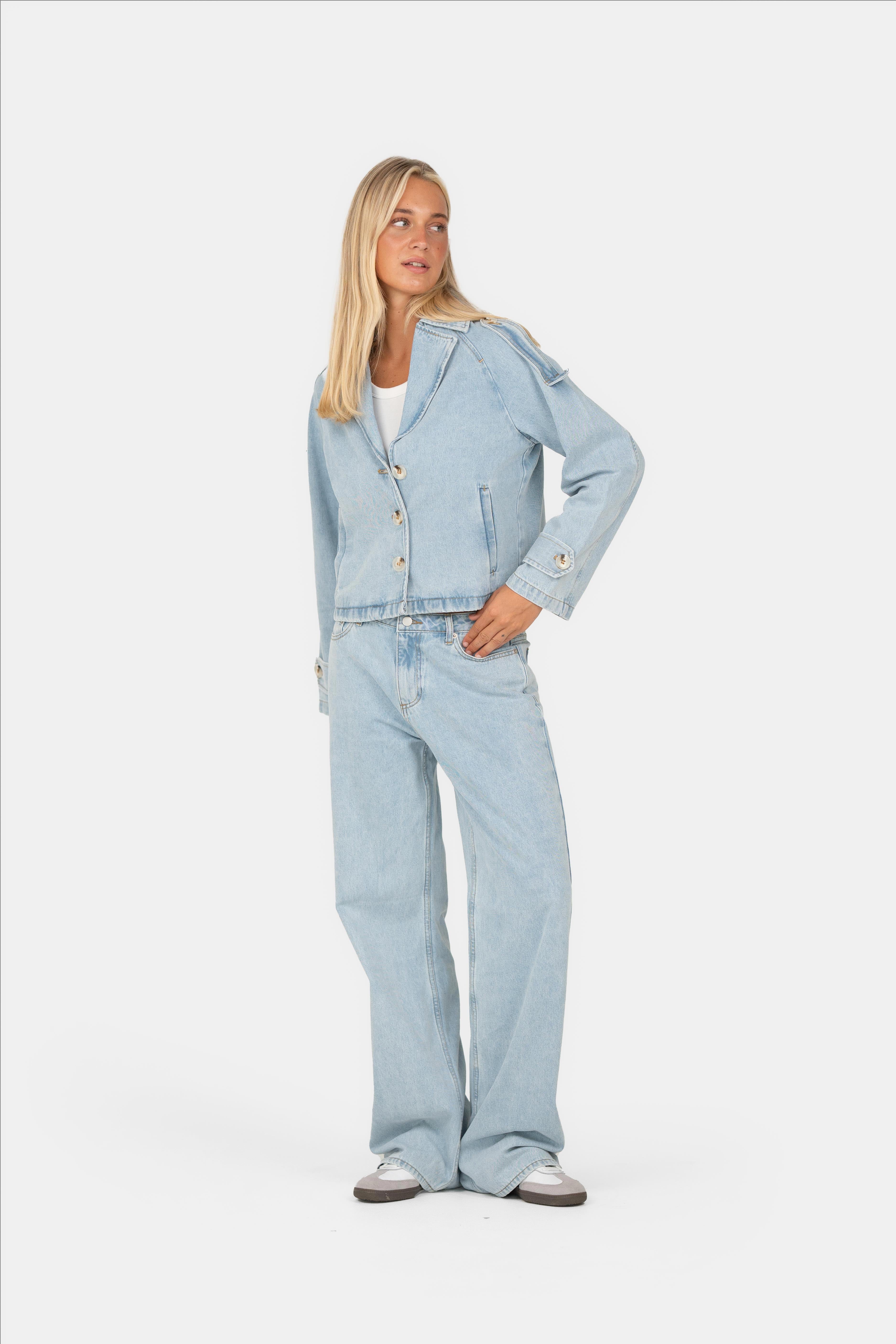 Denim Jacka Blå Josefine x SC