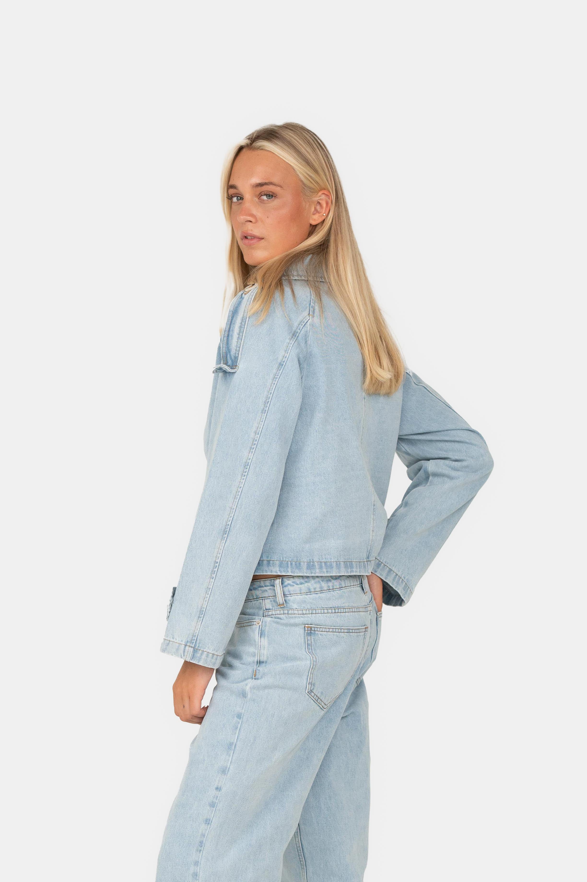 Denim Jacka Blå Josefine x SC