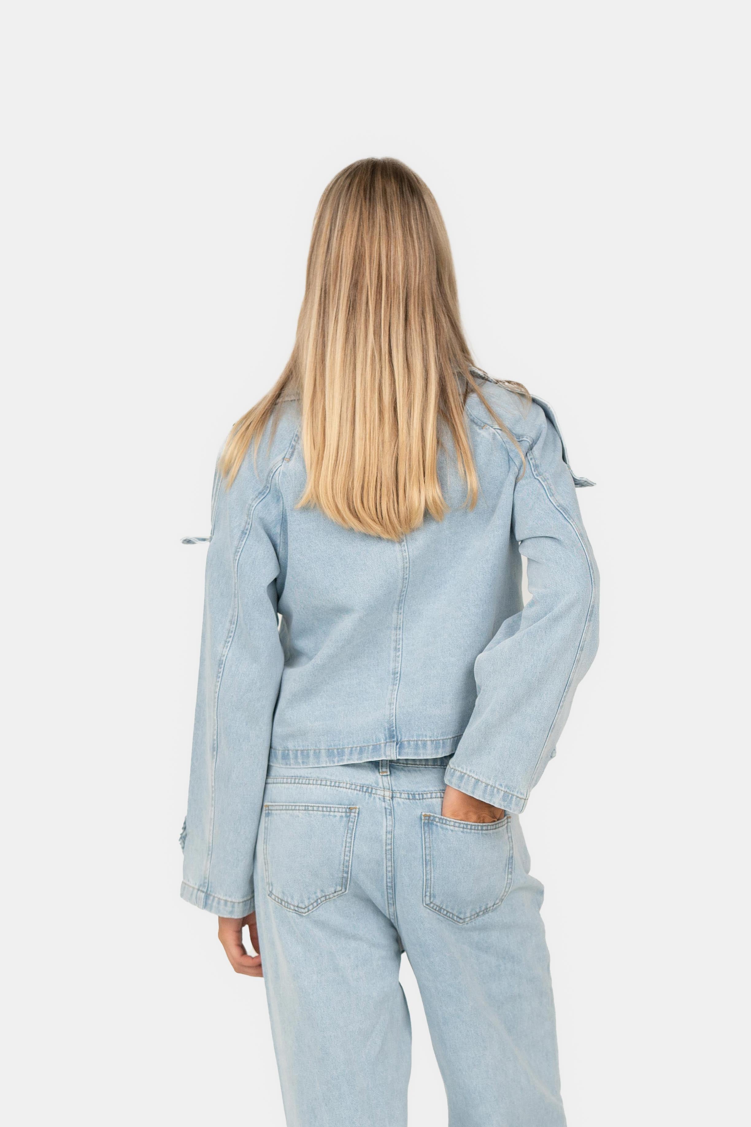 Denim Jacka Blå Josefine x SC