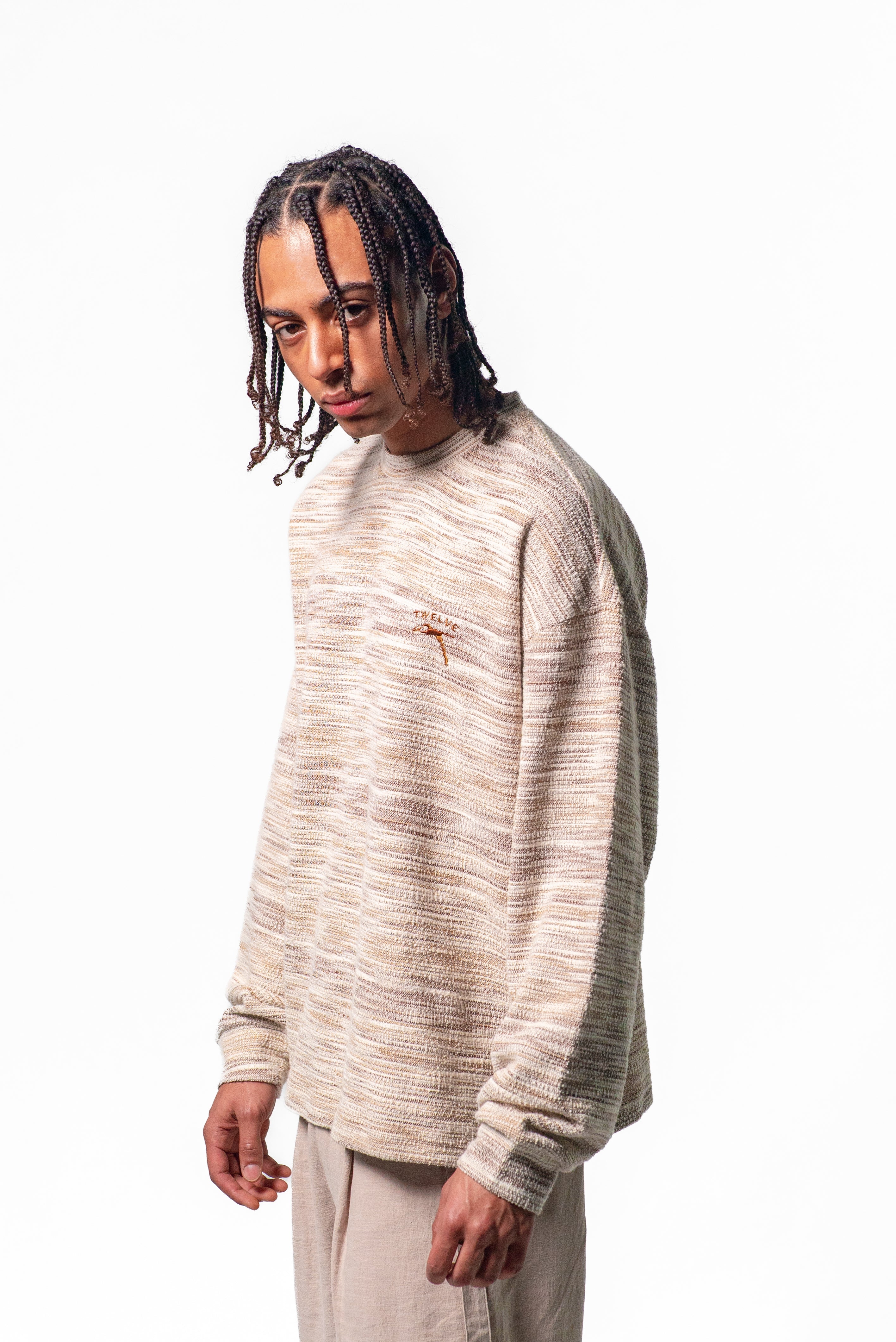 Multicolor Crewneck: Twelvepieces Collab |  Skagen-clothing.dk
