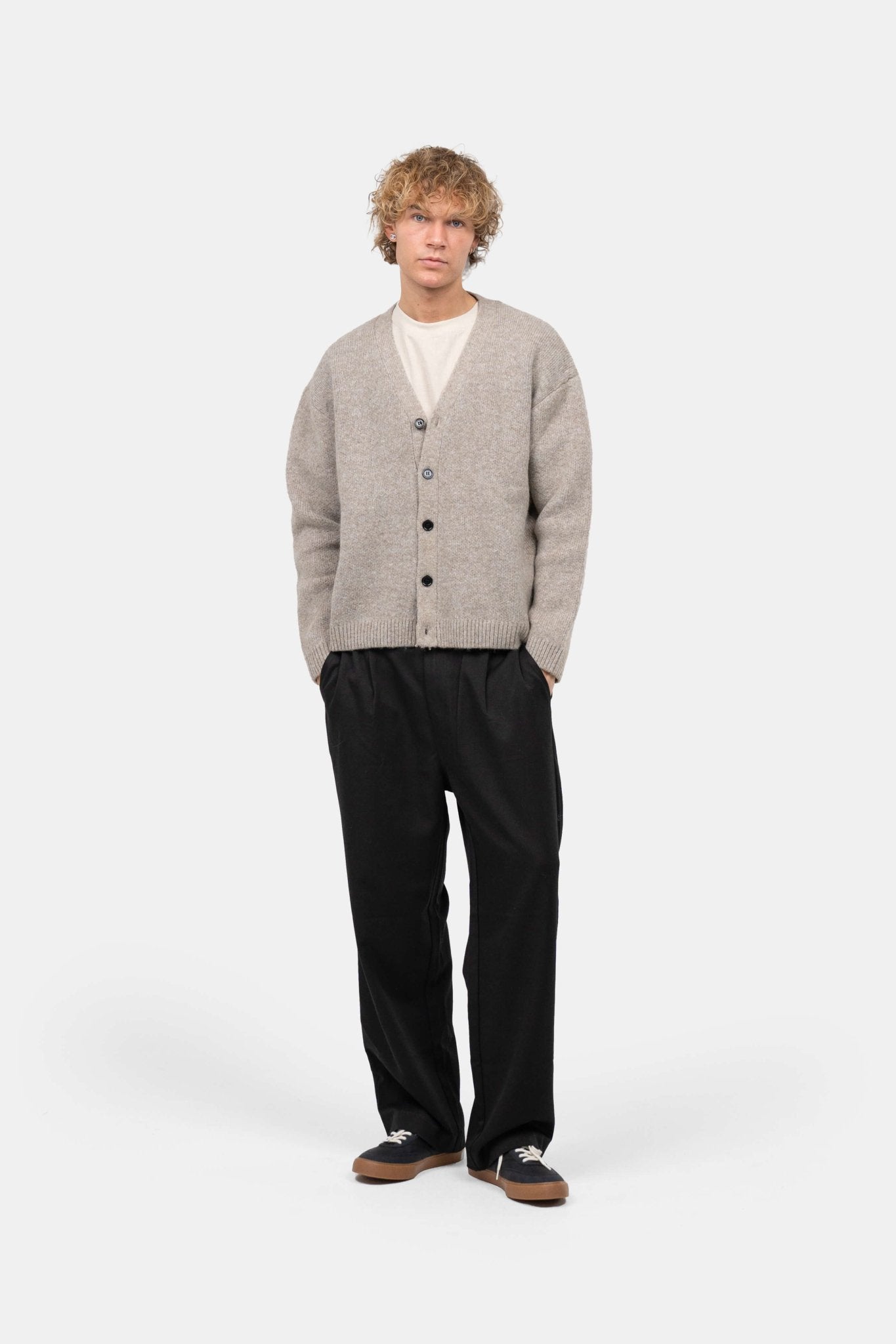 Cardigan Grå |  Skagen-clothing.dk