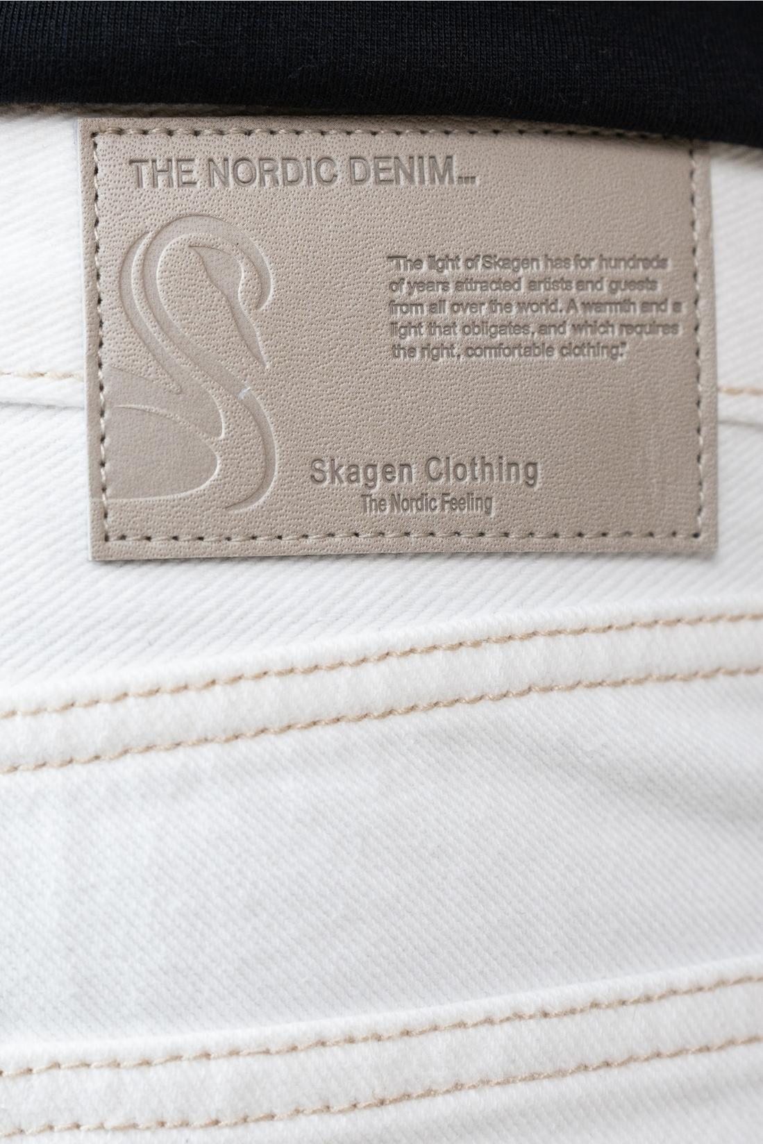 Denim Jeans White |  Skagen-clothing.dk
