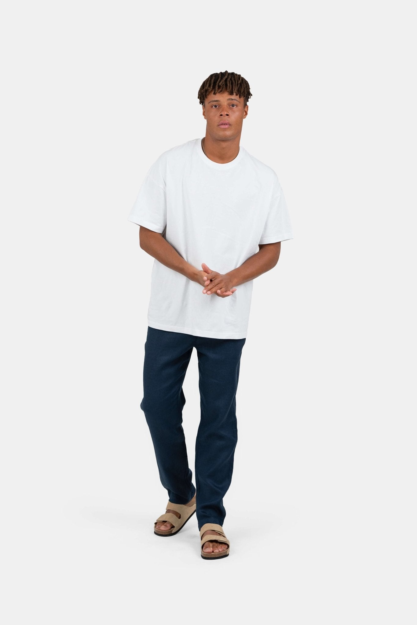 Hørbukser Navy |  Skagen-clothing.dk