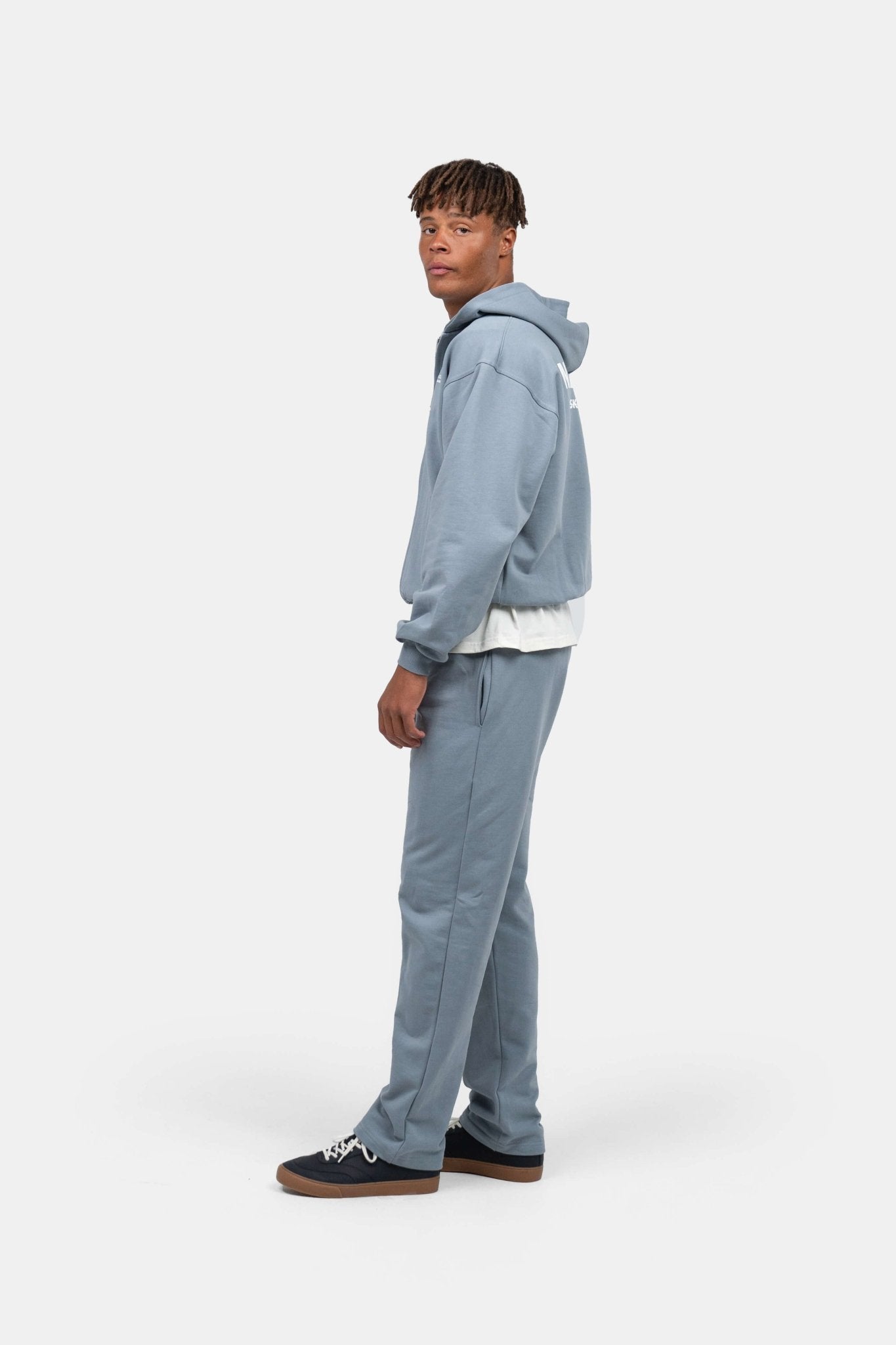 UNMARKED Zip-Hoodie Blå |  Skagen-clothing.dk