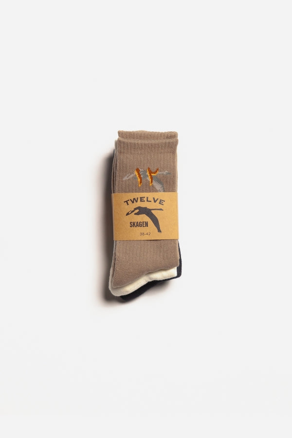 Strumpor (3-pack): Twelvepieces Collab